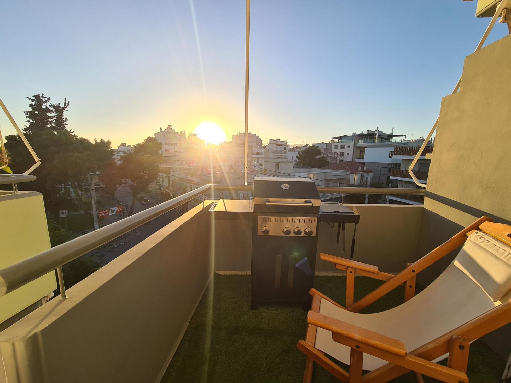 Sunny Home Private Jacuzzi Hydromassage Acropolis & Lycabettus Far View Parking 300M Metro Peristeri Athene Buitenkant foto