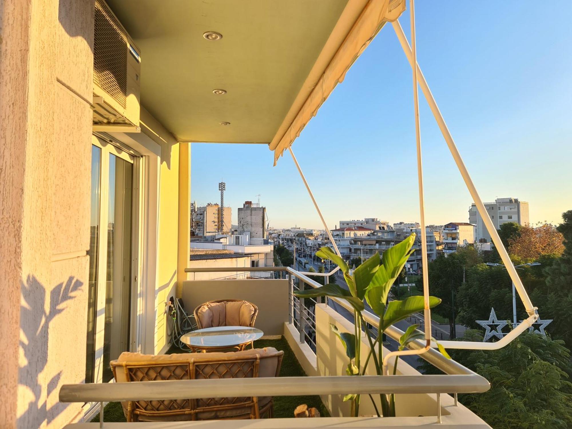 Sunny Home Private Jacuzzi Hydromassage Acropolis & Lycabettus Far View Parking 300M Metro Peristeri Athene Buitenkant foto