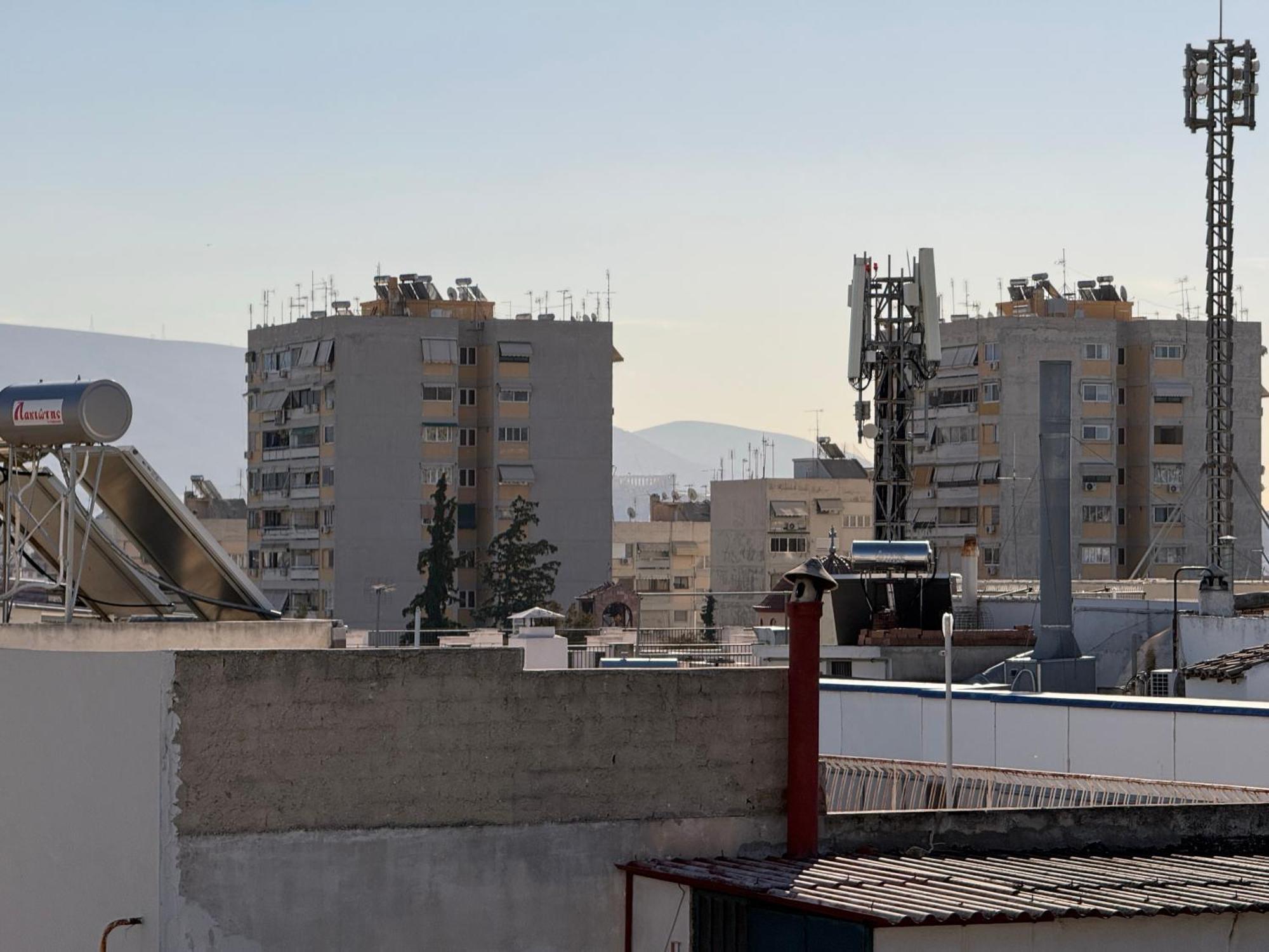 Sunny Home Private Jacuzzi Hydromassage Acropolis & Lycabettus Far View Parking 300M Metro Peristeri Athene Buitenkant foto