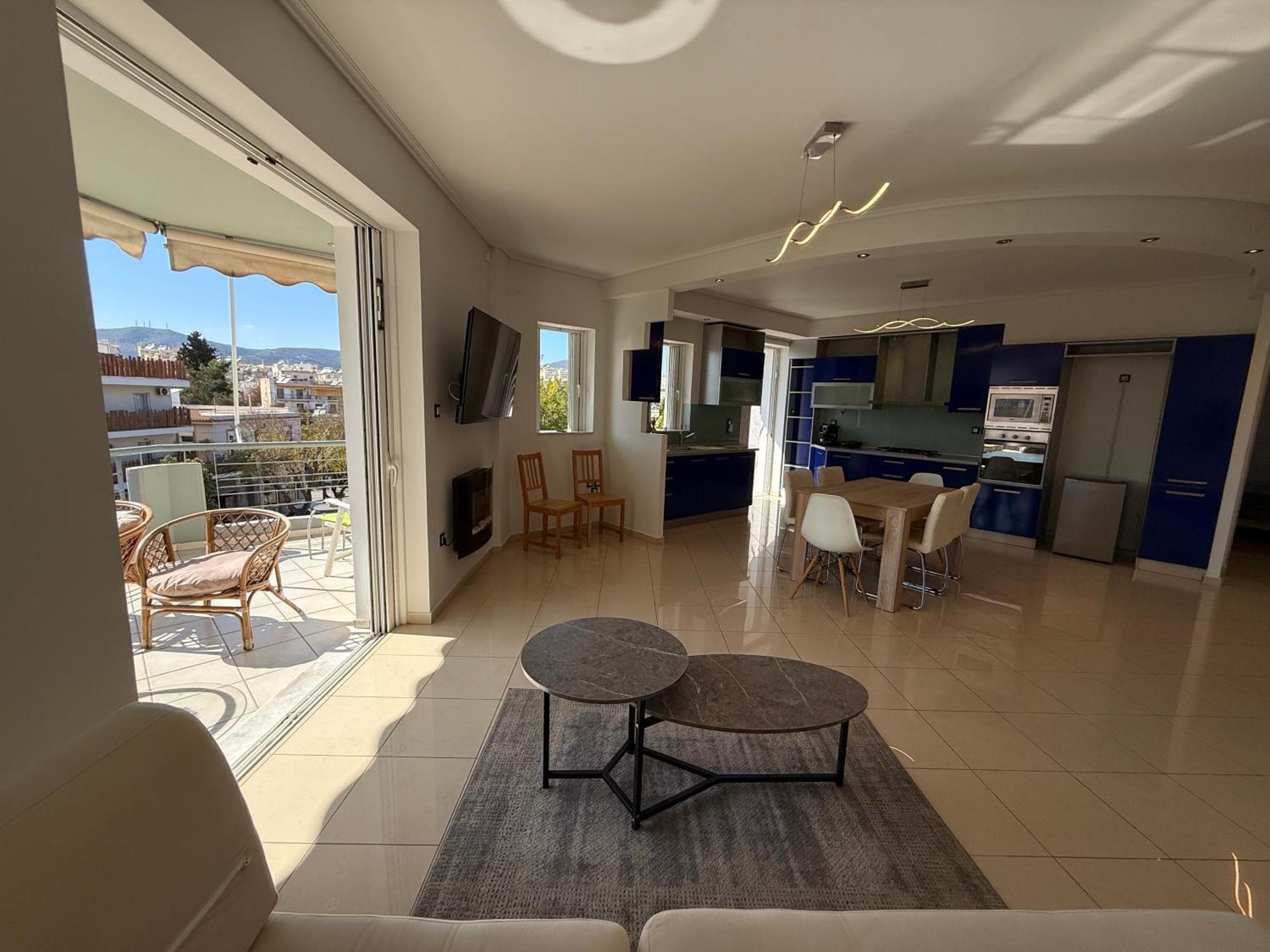Sunny Home Private Jacuzzi Hydromassage Acropolis & Lycabettus Far View Parking 300M Metro Peristeri Athene Buitenkant foto
