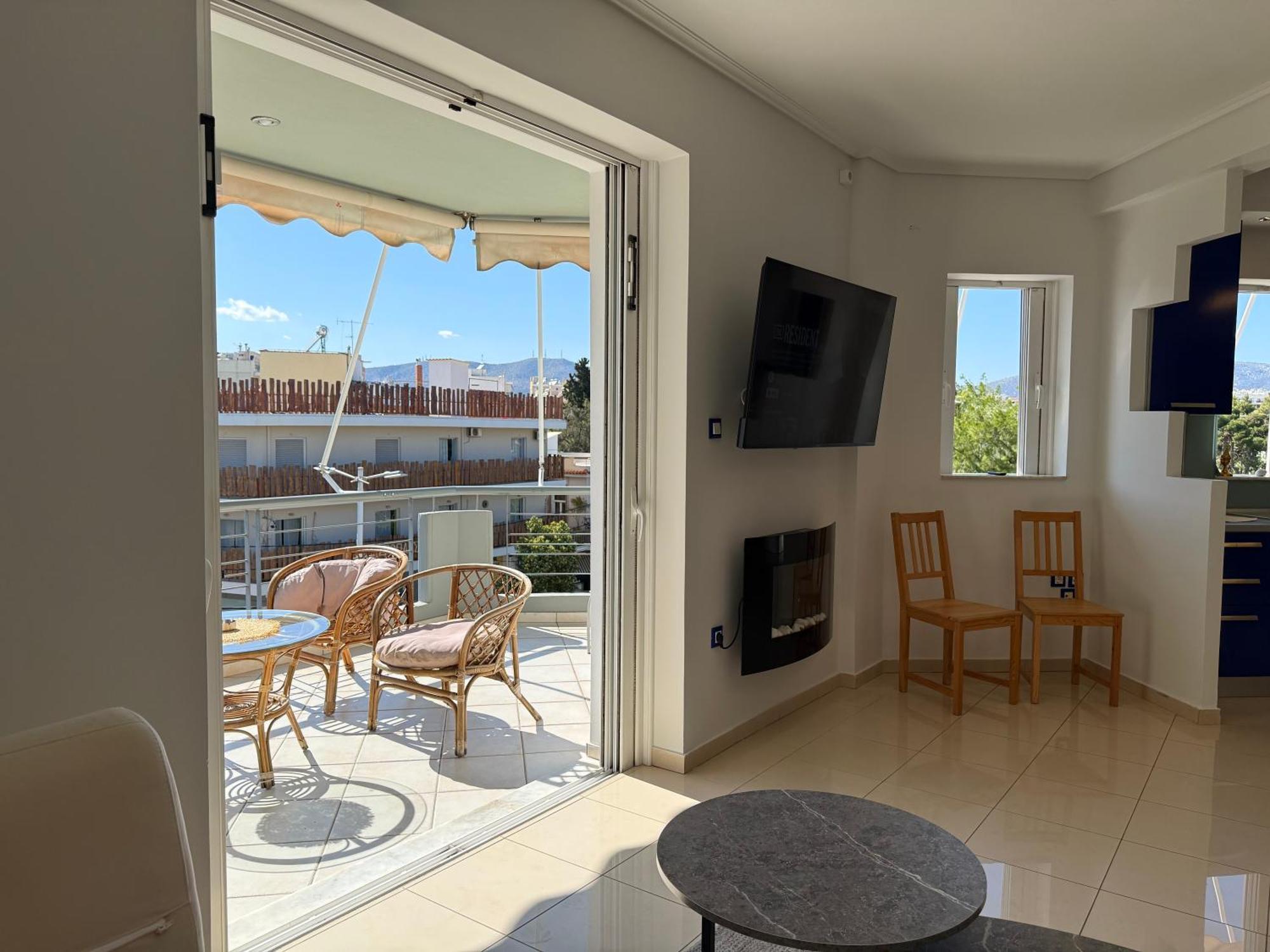 Sunny Home Private Jacuzzi Hydromassage Acropolis & Lycabettus Far View Parking 300M Metro Peristeri Athene Buitenkant foto