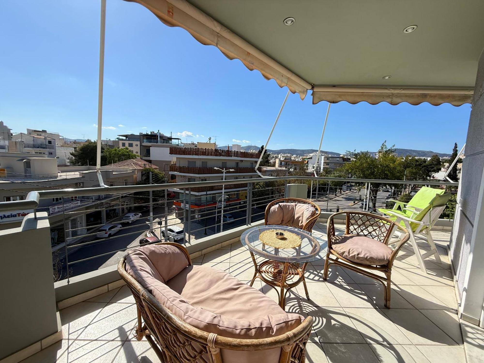 Sunny Home Private Jacuzzi Hydromassage Acropolis & Lycabettus Far View Parking 300M Metro Peristeri Athene Buitenkant foto