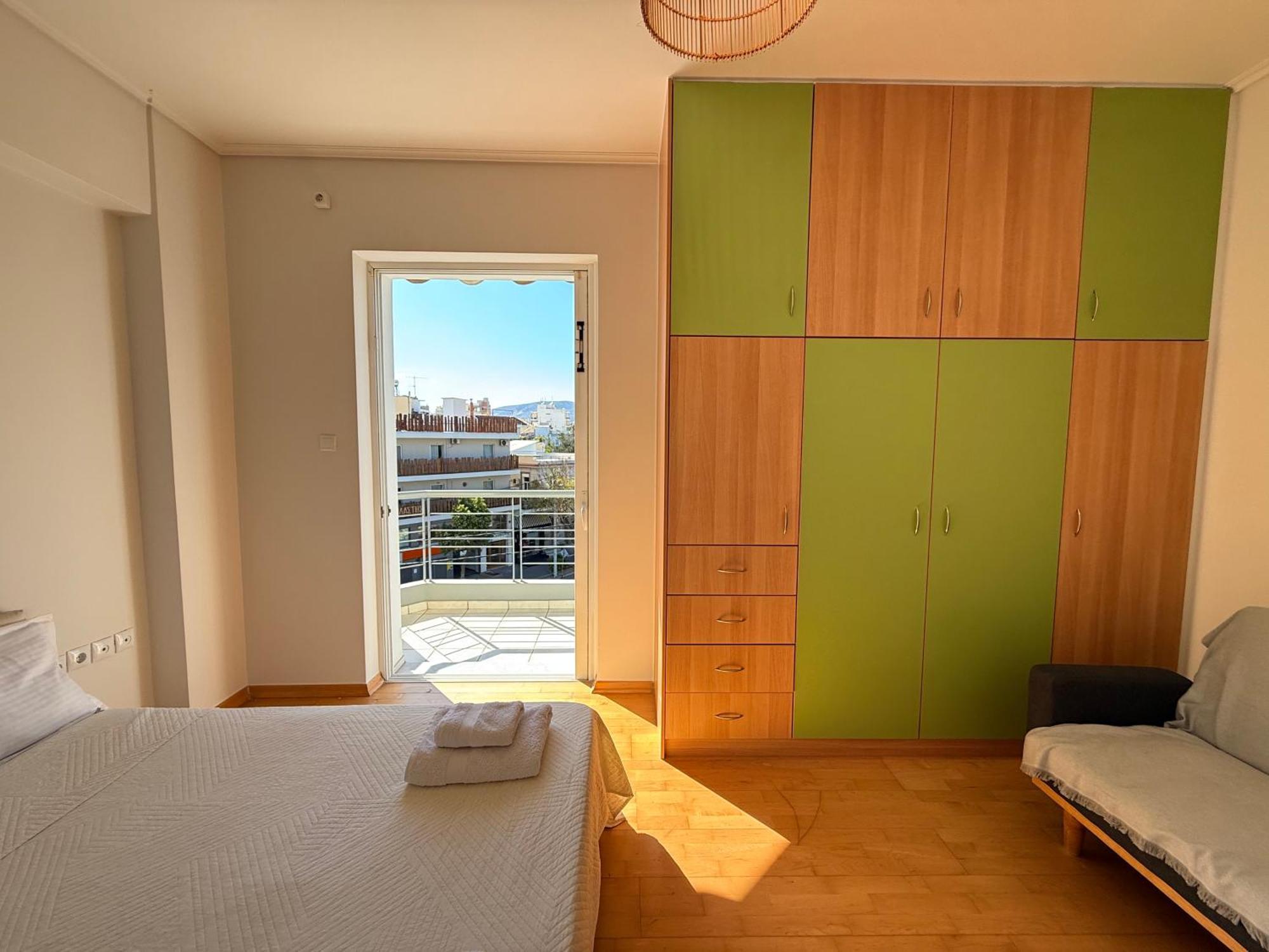 Sunny Home Private Jacuzzi Hydromassage Acropolis & Lycabettus Far View Parking 300M Metro Peristeri Athene Buitenkant foto